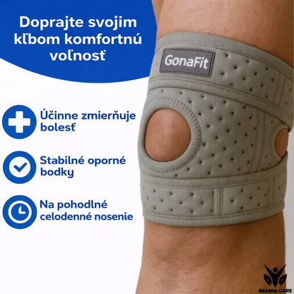 GonaFit kolenná ortéza – okamžitá úľava od bolesti a plná podpora pohybu
