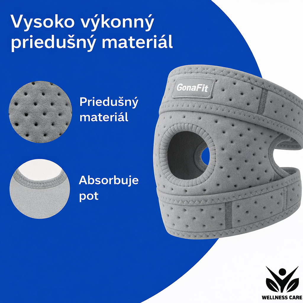GonaFit kolenná ortéza – okamžitá úľava od bolesti a plná podpora pohybu